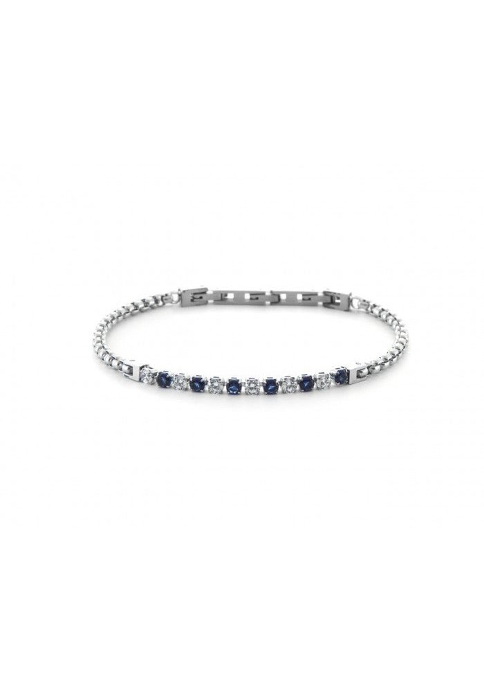4Us Cesare Paciotti - Bracciale Tennis - Acciaio - Zirconi