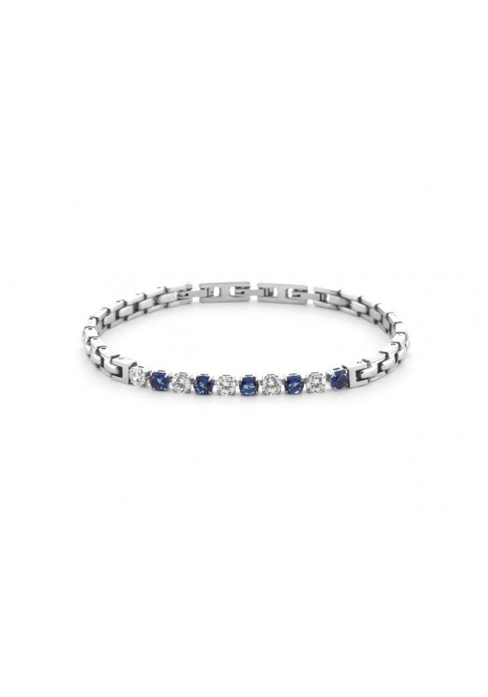 4Us Cesare Paciotti - Bracciale Tennis - Acciaio - Zirconi
