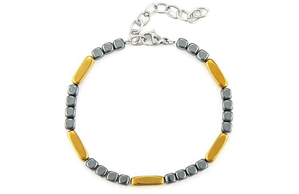 4Us Cesare Paciotti - Bracciale Ematite - Acciaio - Uomo