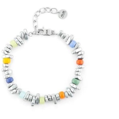4Us Cesare Paciotti - Bracciale Sfere - Acciaio - Multicolore