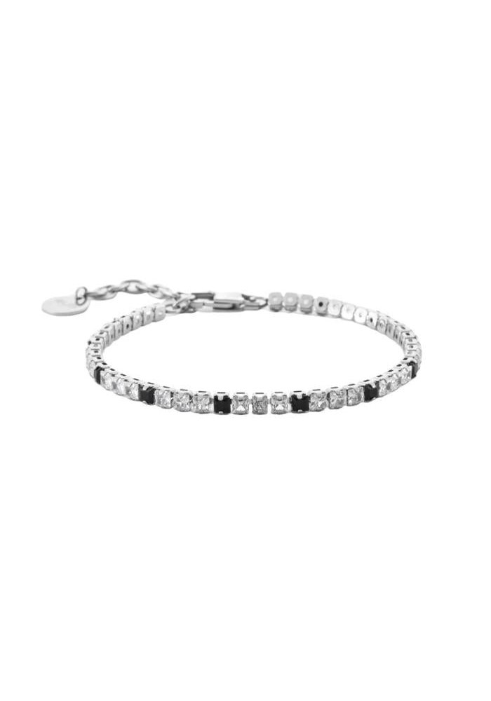 4Us Cesare Paciotti - Bracciale Tennis - Argento - Zirconi