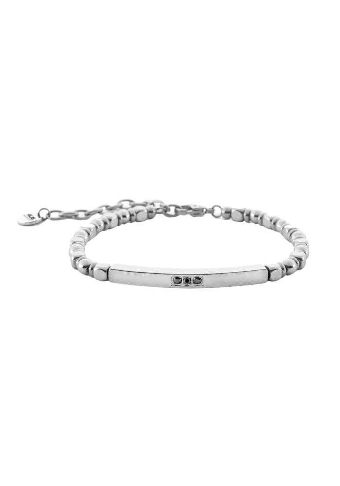 4Us Cesare Paciotti - Bracciale Acciaio - Uomo - Moderno