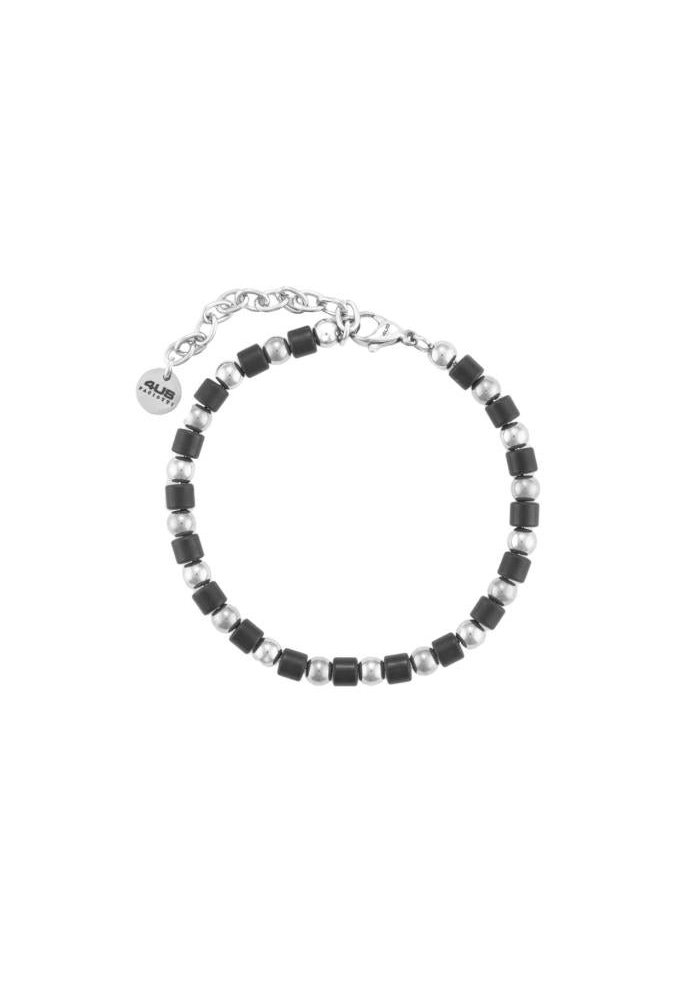 4Us Cesare Paciotti - Bracciale Acciaio Uomo - Design Moderno