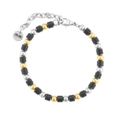 4Us Cesare Paciotti - Bracciale Acciaio Uomo - Design Moderno
