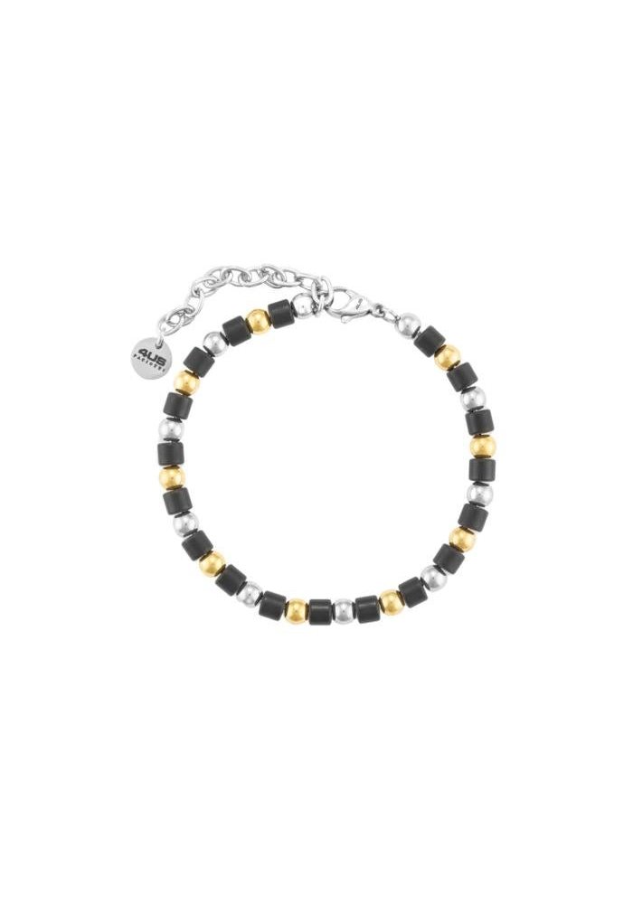 4Us Cesare Paciotti - Bracciale Acciaio Uomo - Design Moderno