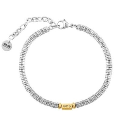4Us Cesare Paciotti - Bracciale Rondelle - Acciaio - Uomo