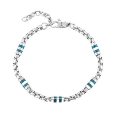 4Us Cesare Paciotti - Bracciale Acciaio - Uomo - Elegante