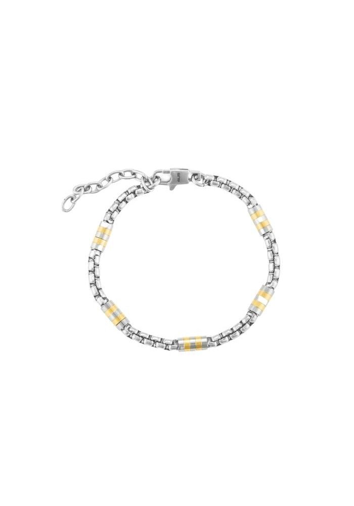 4Us Cesare Paciotti - Bracciale Uomo - Acciaio - Dettagli Moderni