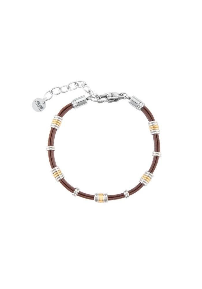4Us Cesare Paciotti - Bracciale Ecopelle - Elementi Moderni