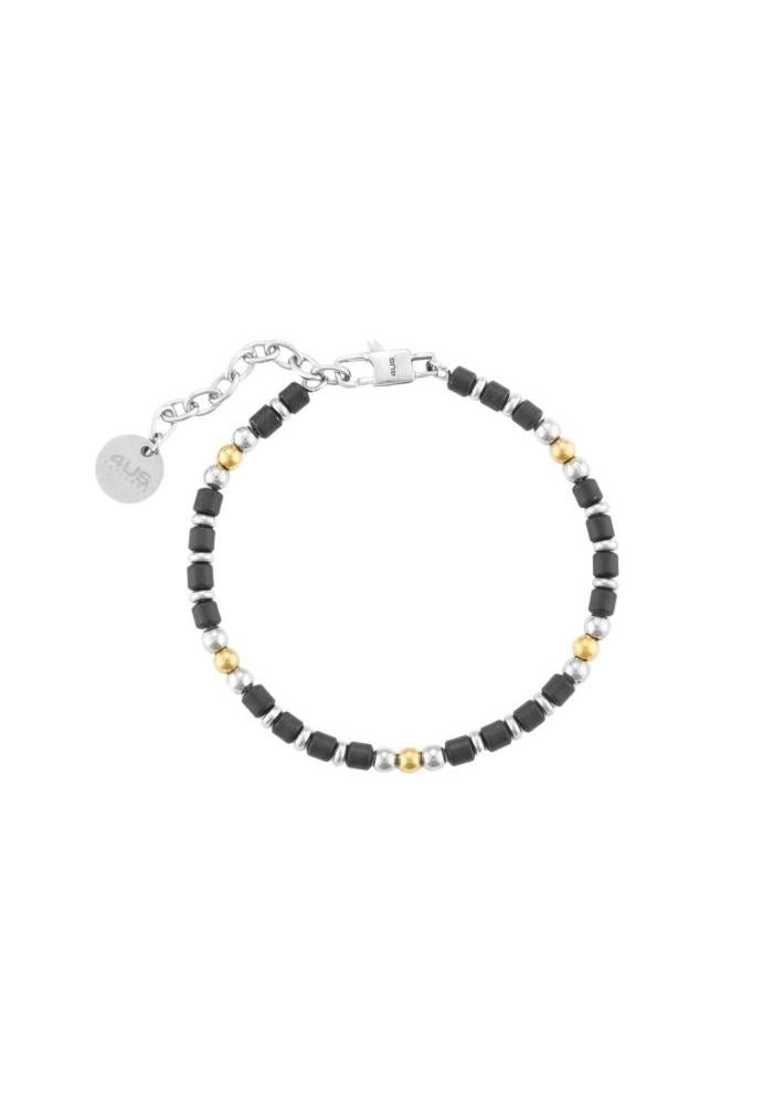 4Us Cesare Paciotti - Bracciale Uomo - Acciaio - Elegante