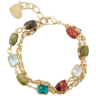 4Us Cesare Paciotti - Bracciale Agata - Multicolor - Donna