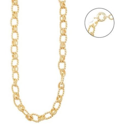 4Us Cesare Paciotti - Collana Ovale Donna - Oro - Catena
