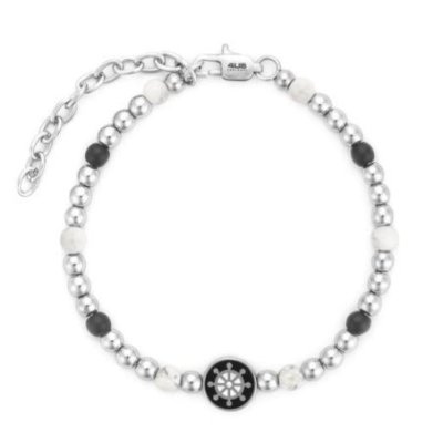 4Us Cesare Paciotti - Bracciale Timone - Acciaio - Uomo