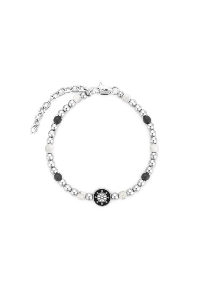 4Us Cesare Paciotti - Bracciale Timone - Acciaio - Uomo