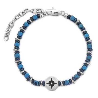 4Us Cesare Paciotti - Bracciale Rosa Dei Venti - Argento - Donna