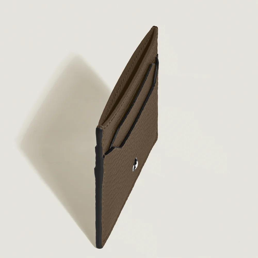 Montblanc - Porta Carte 5 Scomparti - Pelle - Marrone Castagna