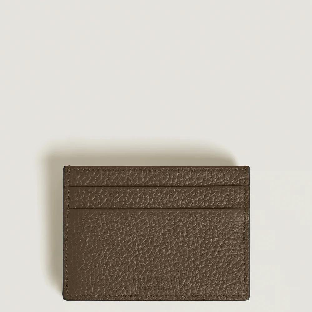 Montblanc - Porta Carte 5 Scomparti - Pelle - Marrone Castagna