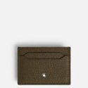 Montblanc - Porta Carte 5 Scomparti - Pelle Kaki - Uomo