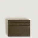 Montblanc - Porta Carte 5 Scomparti - Pelle Kaki - Uomo
