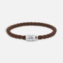 Montblanc - Bracciale Medio Pelle Morbida - Marrone Fulvo