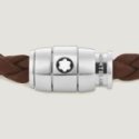 Montblanc - Bracciale Medio Pelle Morbida - Marrone Fulvo