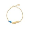 Le Bebe' - Bracciale Fortuna - Oro Giallo - Elefantino Smaltato