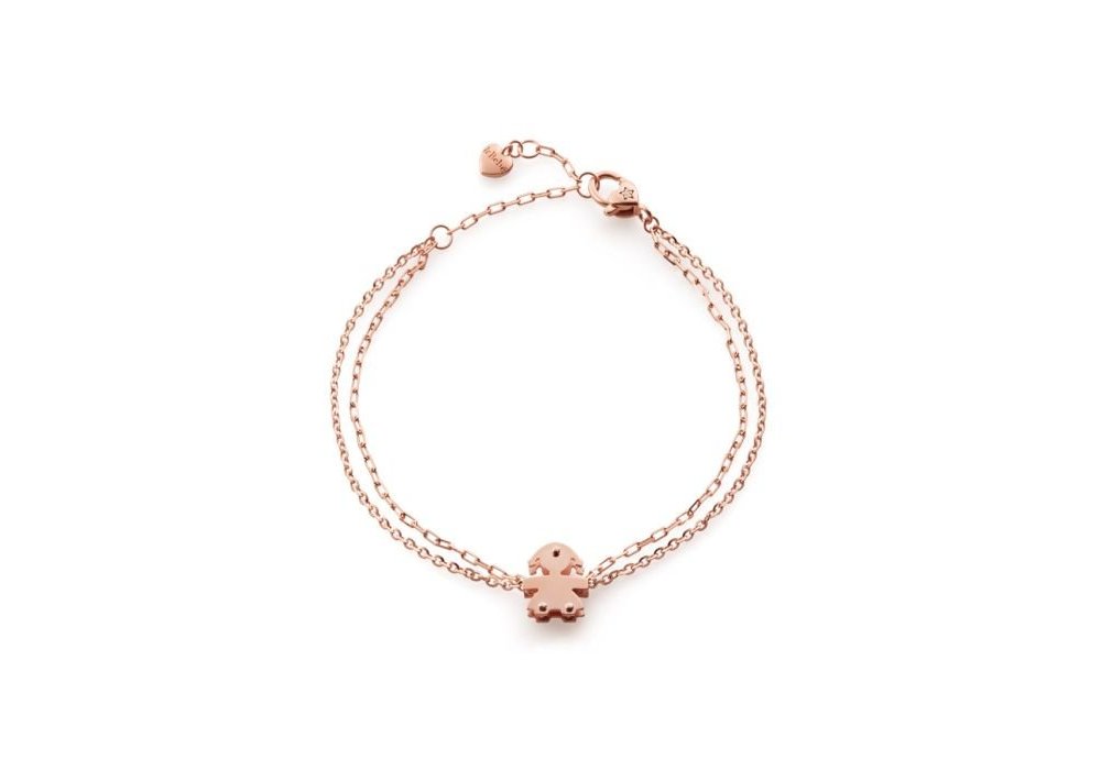 Le Bebé - Bracciale I Classici - Oro Rosa - Diamante
