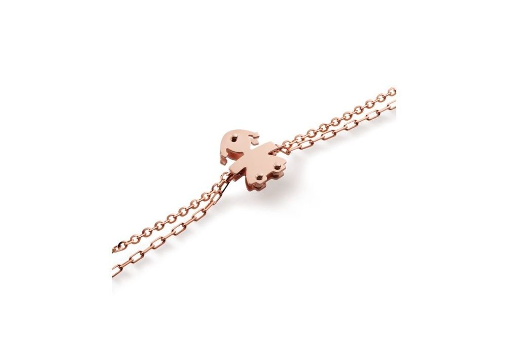 Le Bebé - Bracciale I Classici - Oro Rosa - Diamante