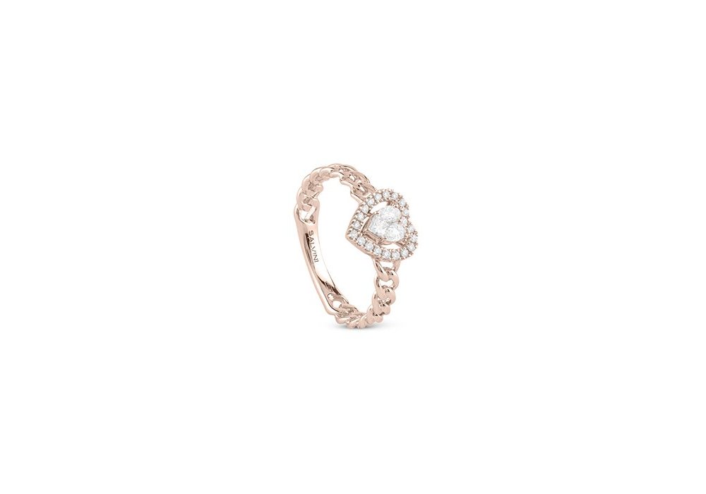 Salvini - Anello Magia S - Oro Rosa - Diamante