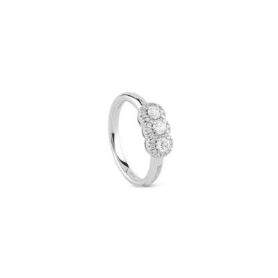 Salvini - Anello Classico - Oro Bianco - Diamante Rotondo