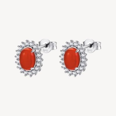Brosway - Orecchini Kate - Argento - Agata Rossa