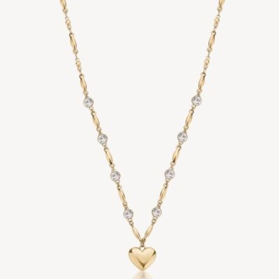 Brosway - Collana Chakra Amore - Acciaio - Cristalli