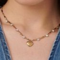 Brosway - Collana Chakra Amore - Acciaio - Cristalli