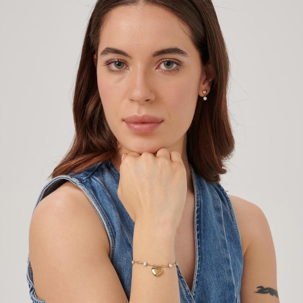 Brosway - Bracciale Chakra Amore - Acciaio - Oro 14K