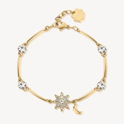 Brosway - Bracciale Chakra Simboli - Acciaio - Oro 14K