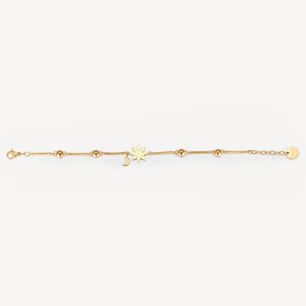 Brosway - Bracciale Chakra Simboli - Acciaio - Oro 14K