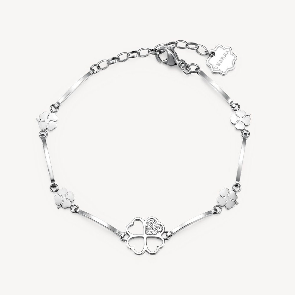 Brosway - Bracciale Chakra Portafortuna - Acciaio - Cristalli