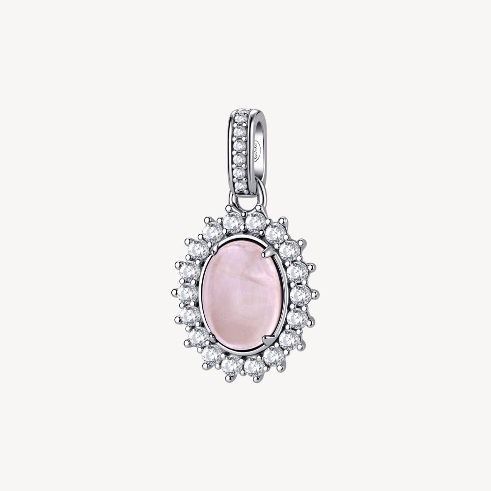 Brosway - Charm Kate Fancy - Argento - Quarzo Rosa