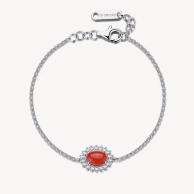 Brosway - Bracciale Kate - Argento 925 - Agata Rossa