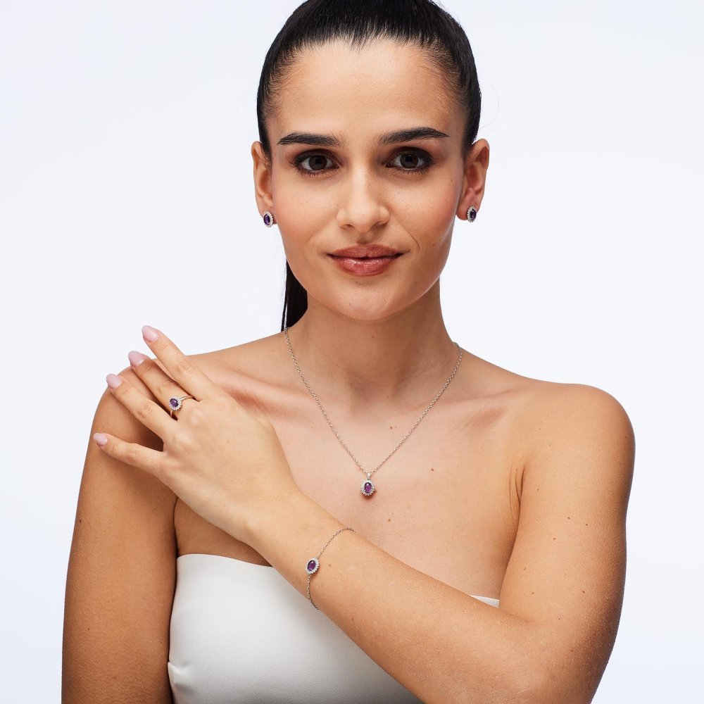 Brosway - Anello Kate - Argento 925 - Ametista