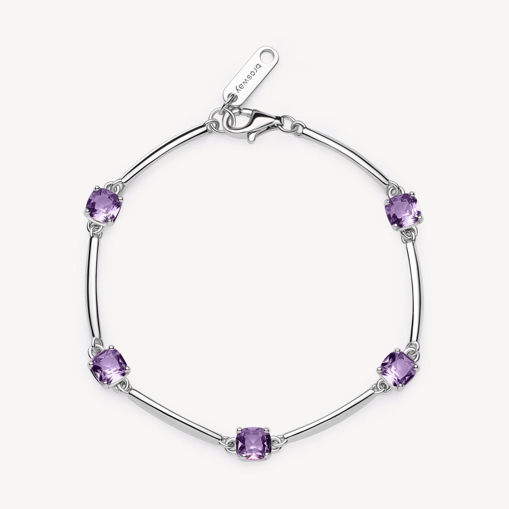 Brosway - Bracciale Fancy - Argento 925 - Cubic Zirconia Amethyst