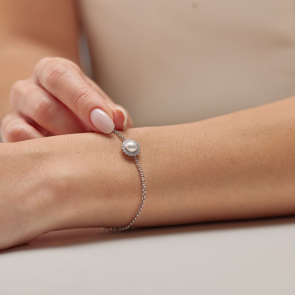 Brosway - Bracciale Kate - Argento 925 - Perla Di Conchiglia