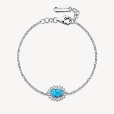Brosway - Bracciale Kate - Argento 925 - Turchese Ricostruito