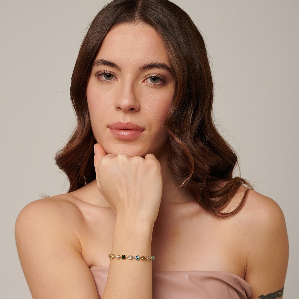 Brosway - Bracciale Symphonia - Acciaio - Cristalli Multicolor