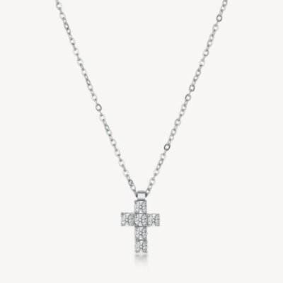 Brosway - Collana Avantgarde - Acciaio - Croce