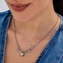 Brosway - Collana Chakra Amore - Acciaio - Cristalli