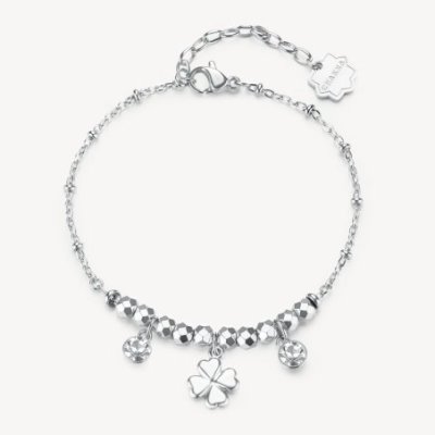 Brosway - Bracciale Chakra - Acciaio - Quadrifoglio