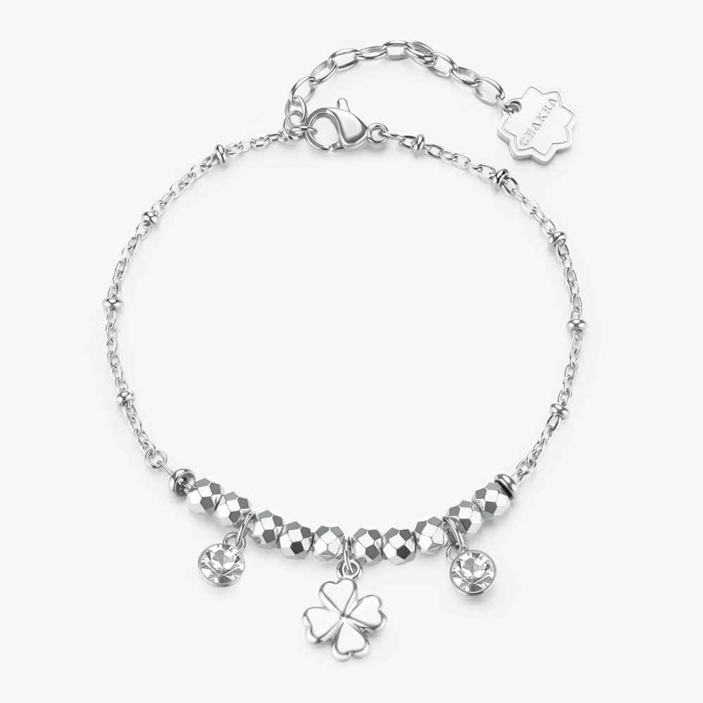 Brosway - Bracciale Chakra - Acciaio - Quadrifoglio