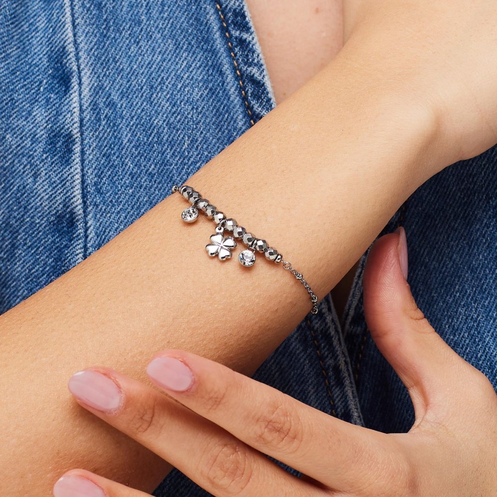 Brosway - Bracciale Chakra - Acciaio - Quadrifoglio