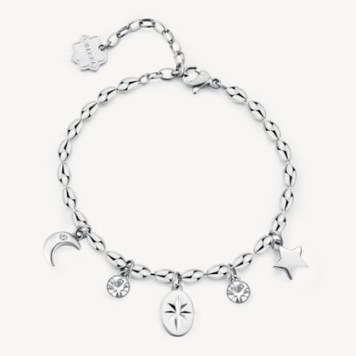 Brosway - Bracciale Chakra Simboli - Acciaio - Cristalli